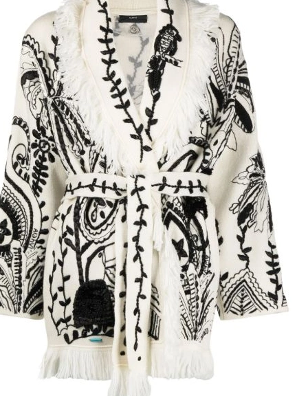 Affordable Alanui embroidered Of Women Oasis Imagination cardigan 0801